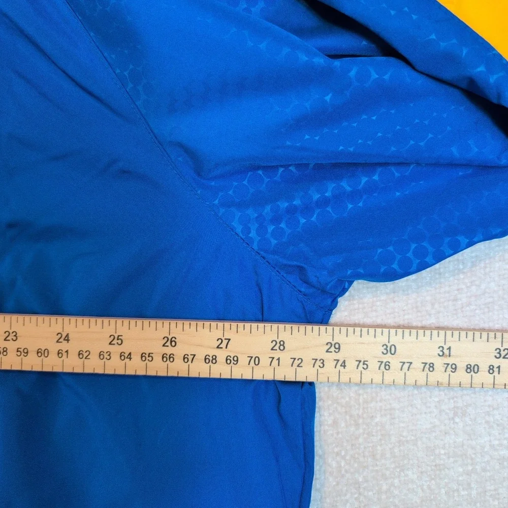 Holloway Sublimity Pullover Jacket Set of 2 Blue Yellow Mens M and 2XL